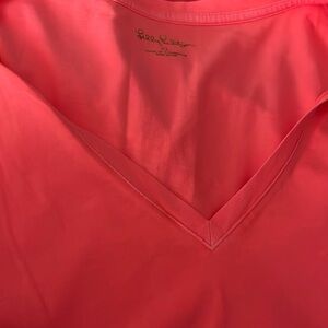 NWOT Lilly Pulitzer Meredith Tee in Coral Size XL